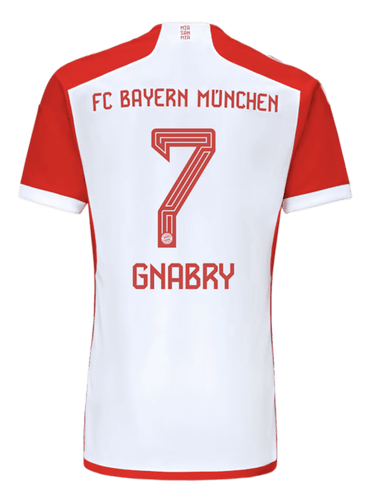 GNABRY #7 Bayern Munich 23/24 Stadium Men's Home Shirt