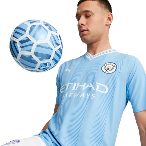 CHAMPIONS #23 Manchester City 23/24 Authentic Men's Home Shirt