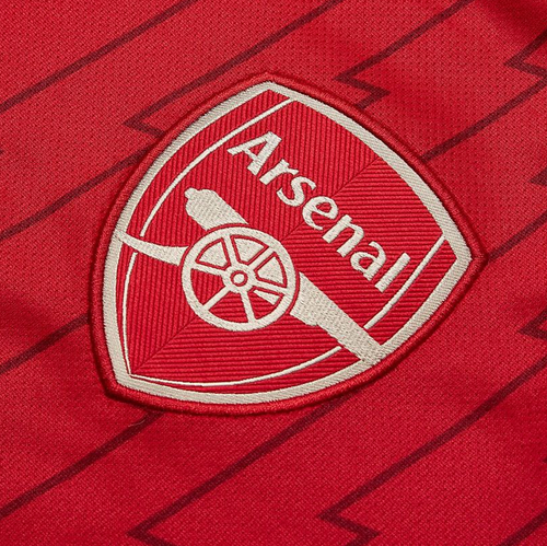 RICE #41 Arsenal 23/24 Stadium Men's Home Shirt - PL Font