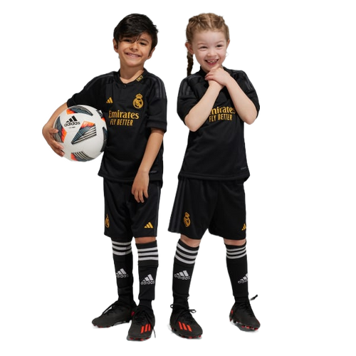 Real Madrid 23/24 Kid's Third Shirt and Shorts