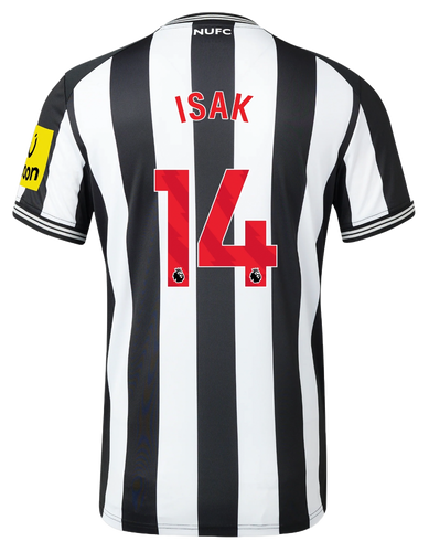 ISAK #14 Newcastle United 23/24 Authentic Men's Home Shirt - PL Font