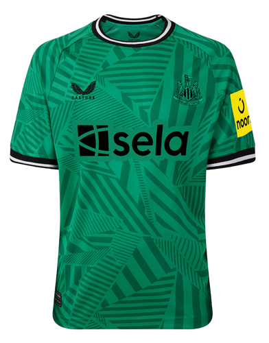 TONALI #8 Newcastle United 23/24 Kid's Away Shirt and Shorts - PL Font