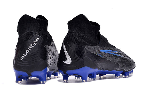 Nike Phantom GX Elite DF FG Football Boots - Drak Gray/Blue