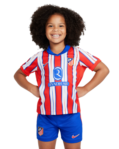 Atletico Madrid 24/25 Kid's Home Shirt and Shorts