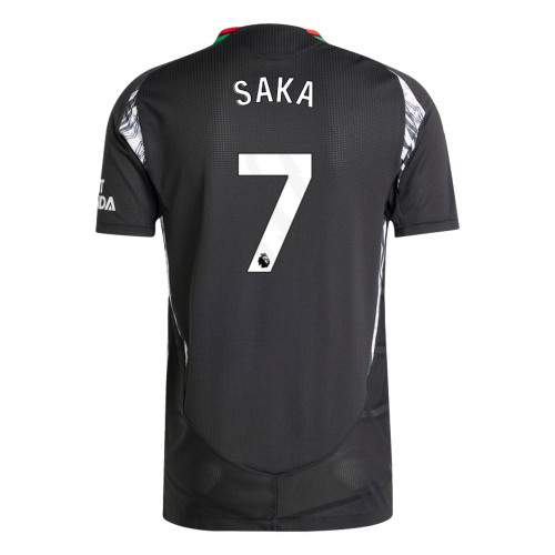 SAKA #7 Arsenal 24/25 Authentic Men's Away Shirt - PL Font