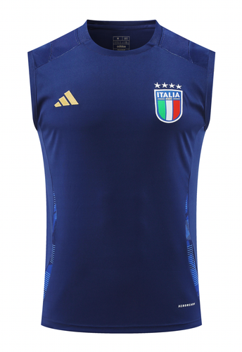 Italy 2024 Men's Navy Training Tank Top