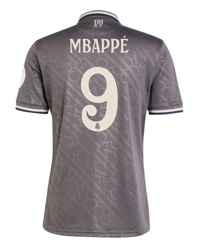 MBAPPÉ #9 Real Madrid 24/25 Stadium Men's Third Shirt