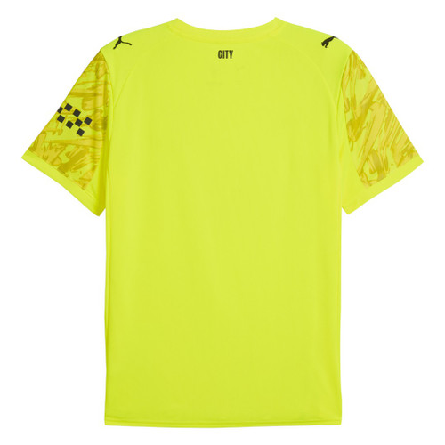 Manchester City 25/26 Kid's Yellow Goalkeeper Mini-Kit