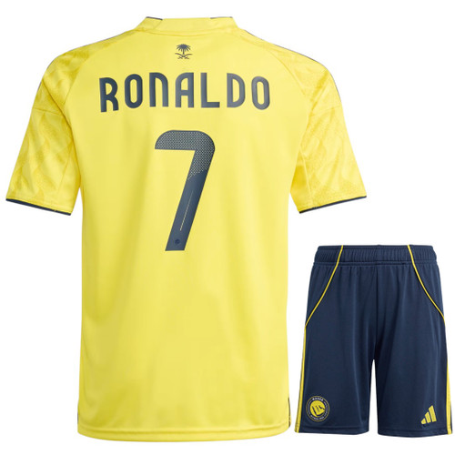 RONALDO #7 Al-Nassr 25/26 Kid's Home Mini-Kit
