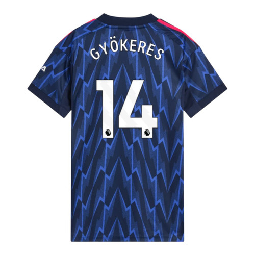 GYÖKERES #14 Arsenal 25/26 Kid's Away Mini-Kit - PL Font