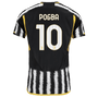 POGBA #10 Juventus 23/24 Authentic Men's Home Shirt