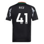 RICE #41 Arsenal 24/25 Kid's Away Shirt and Shorts - PL Font