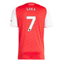 SAKA #7 Arsenal 25/26 Stadium Men's Home Shirt - PL Font
