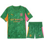 Manchester City 25/26 Kid's Green Goalkeeper Mini-Kit