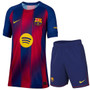 LAMINE YAMAL #10 Barcelona 25/26 Kid's Home Mini-Kit - La Liga Font