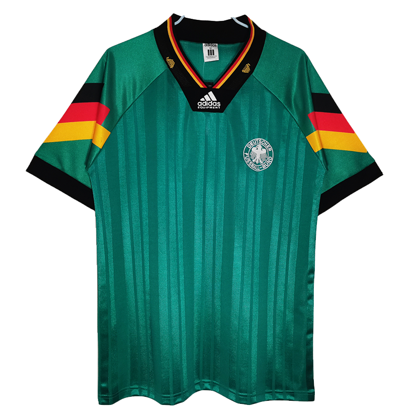 Germany 1992 Men's Away Retro Shirt