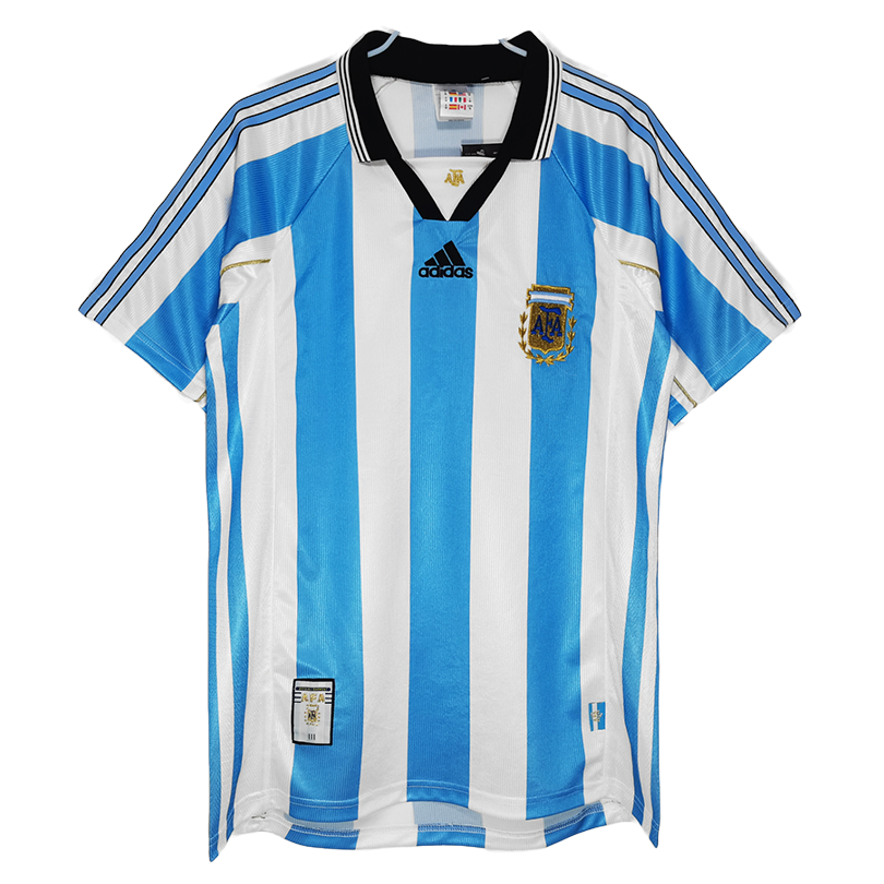 Argentina 98/99 Men's Home Retro Shirt