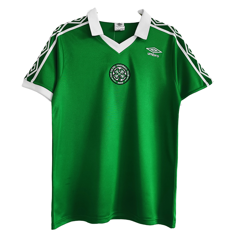 Celtic 1980 Men's Home Retro Shirt