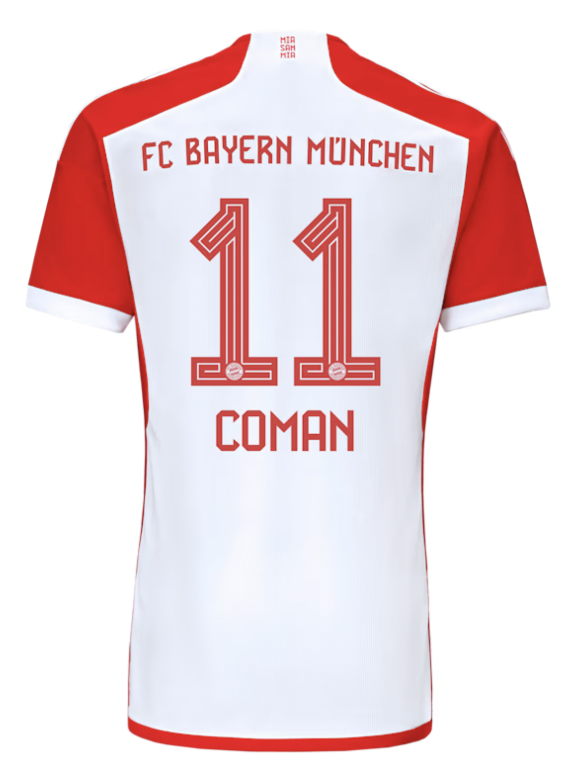 COMAN #11 Bayern Munich 23/24 Stadium Men's Home Shirt