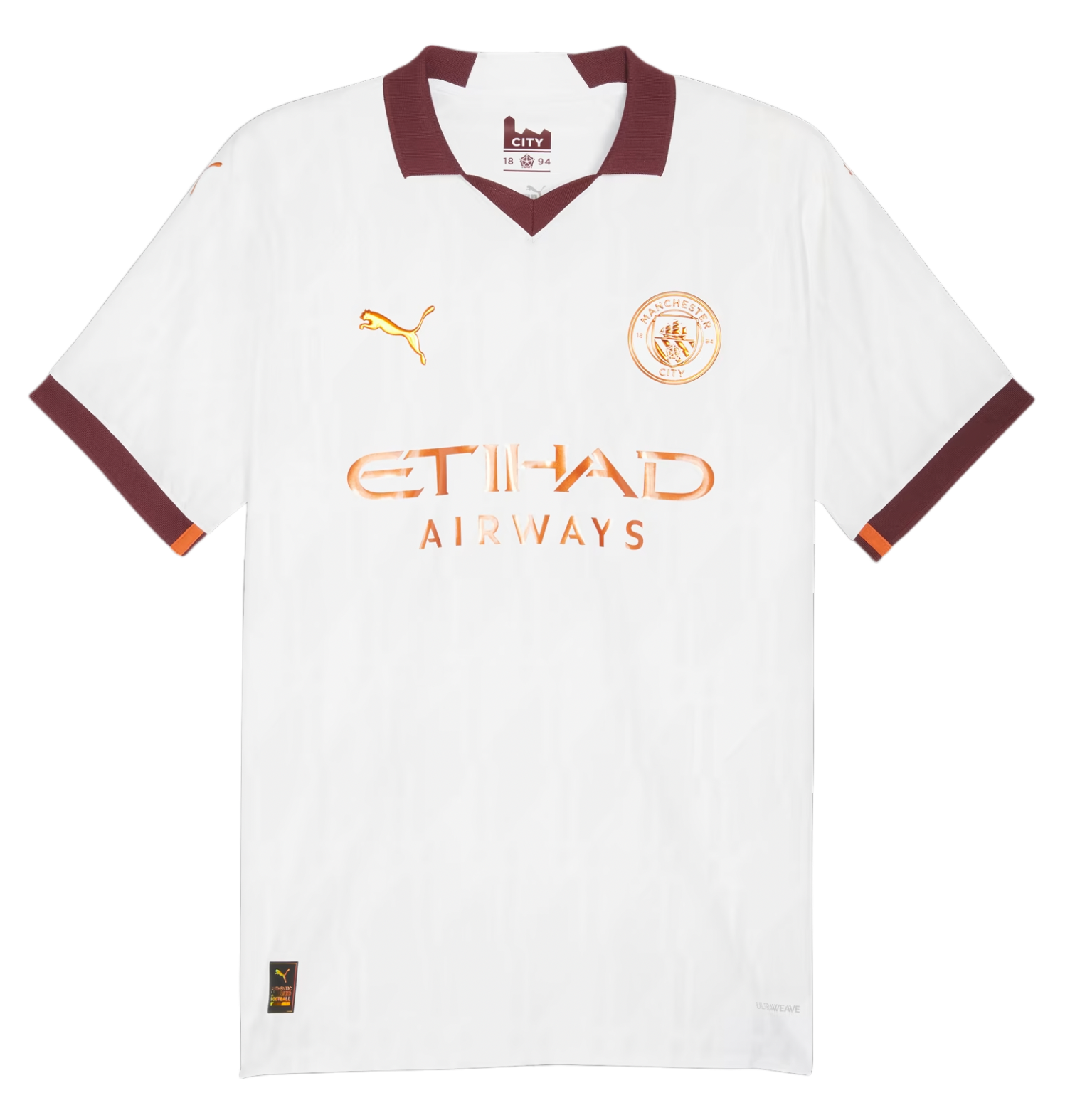 Manchester City 23/24 Authentic Men's Away Shirt