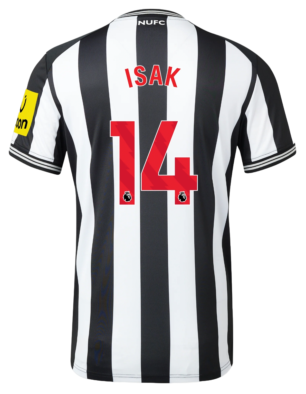 ISAK #14 Newcastle United 23/24 Stadium Men's Home Shirt - PL Font