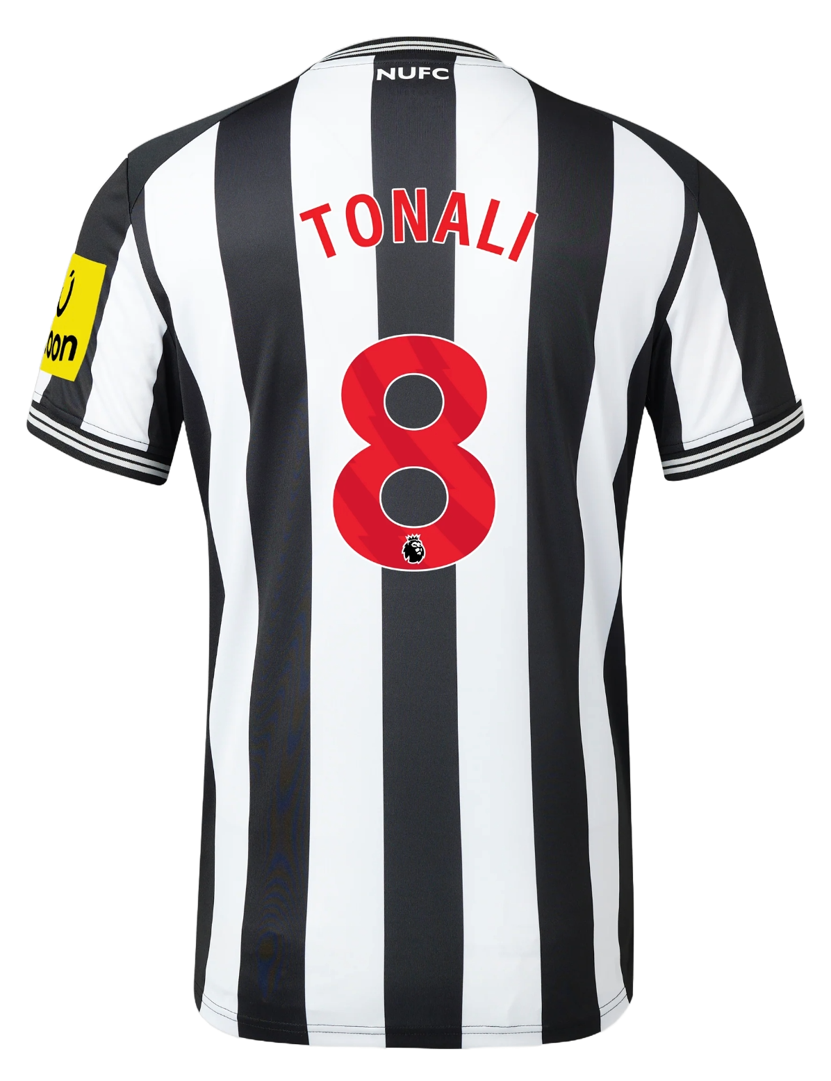TONALI #8 Newcastle United 23/24 Stadium Men's Home Shirt - PL Font
