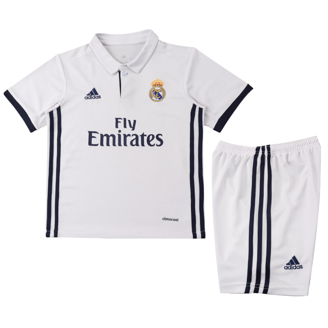Real Madrid 16/17 Kid's Home Retro Mini-Kit