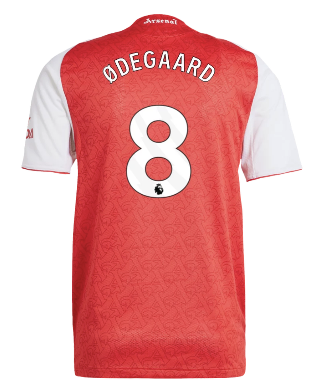 ØDEGAARD #8 Arsenal 25/26 Authentic Men's Home Shirt - PL Font