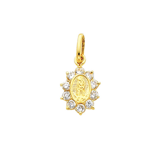 Small Virgen Mary Charm