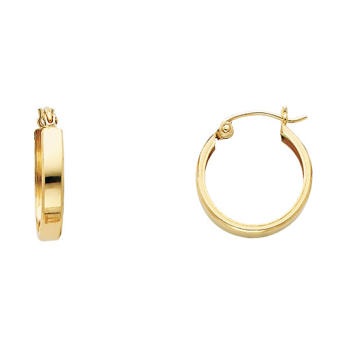 Plain Huggies Earrings