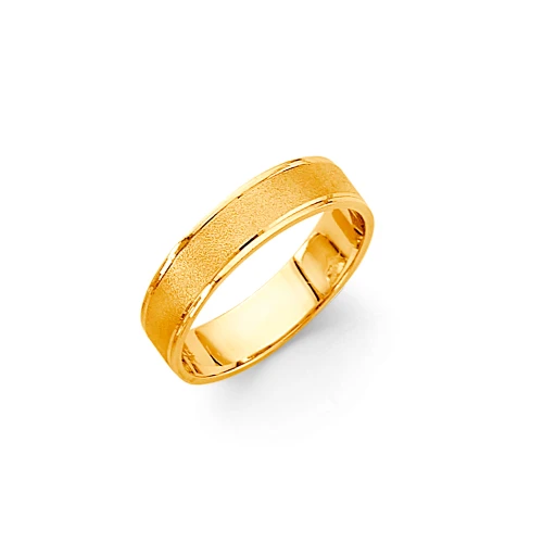 Sand Blasted Wedding Band