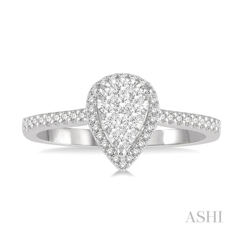 1.80ct Pear Shape Lab Diamond Ring