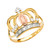 Crown Gold Ring
