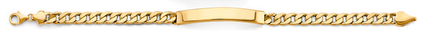 AB810 Hollow Cuban ID Bracelet
