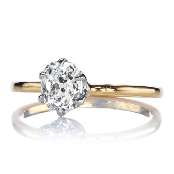 1ct Round Lab Diamond Ring