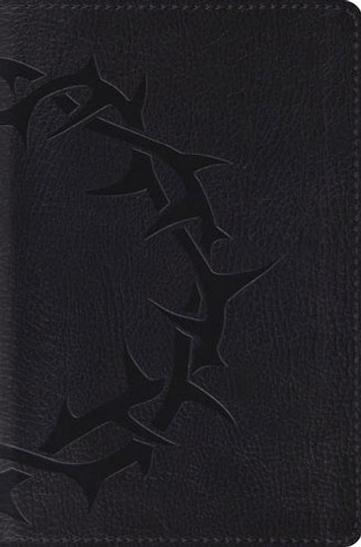 ESV Compact Bible  (TruTone,Charcoal, Crown)