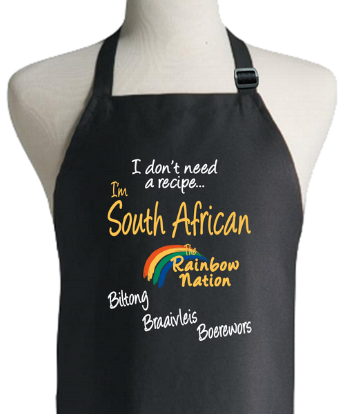 SOUTH AFRICAN RECIPE APRON