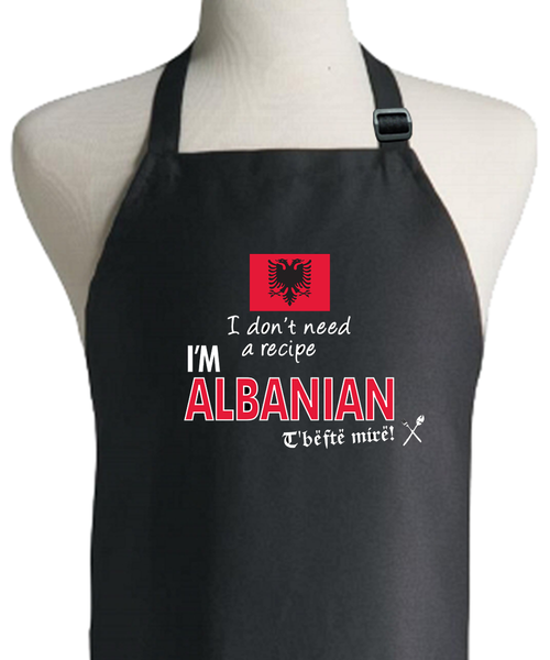ALBANIAN RECIPE APRON