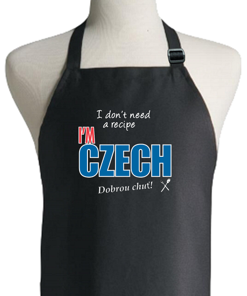 CZECH RECIPE APRON