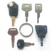 7 pc heavy equipment key set