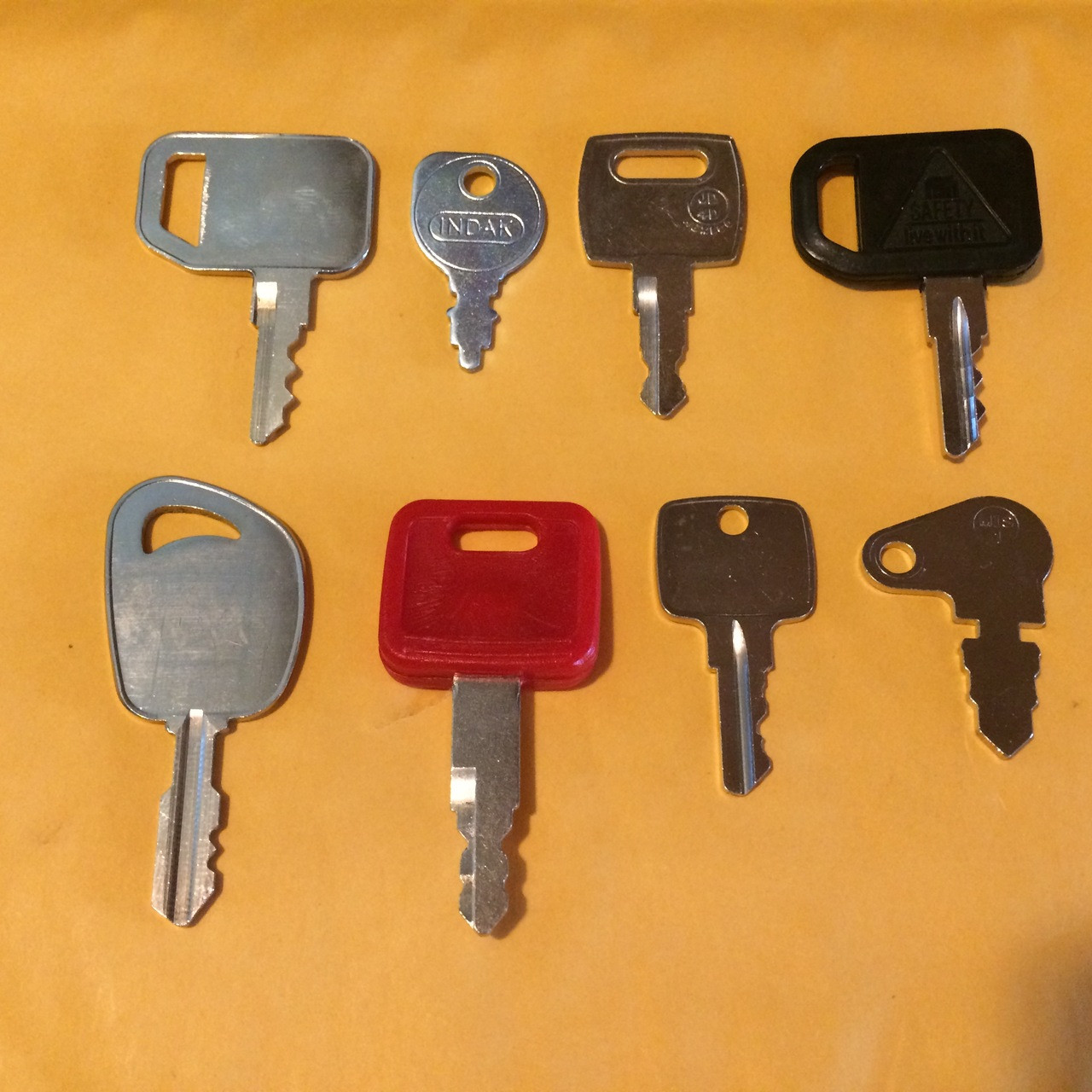 John Deere Tractor, Mower & Heavy Equipment Key Set8 Keys