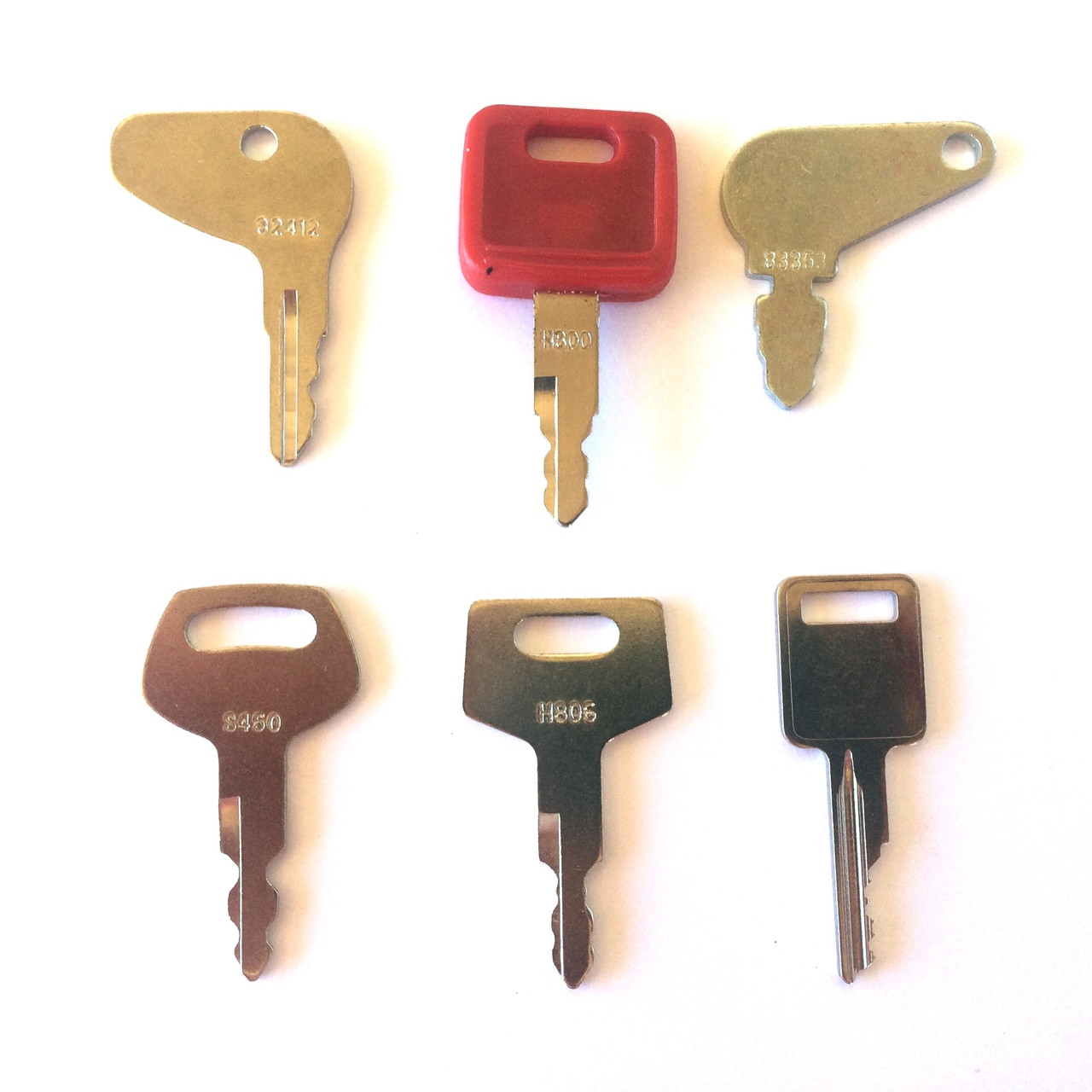 6 Piece Case keys set