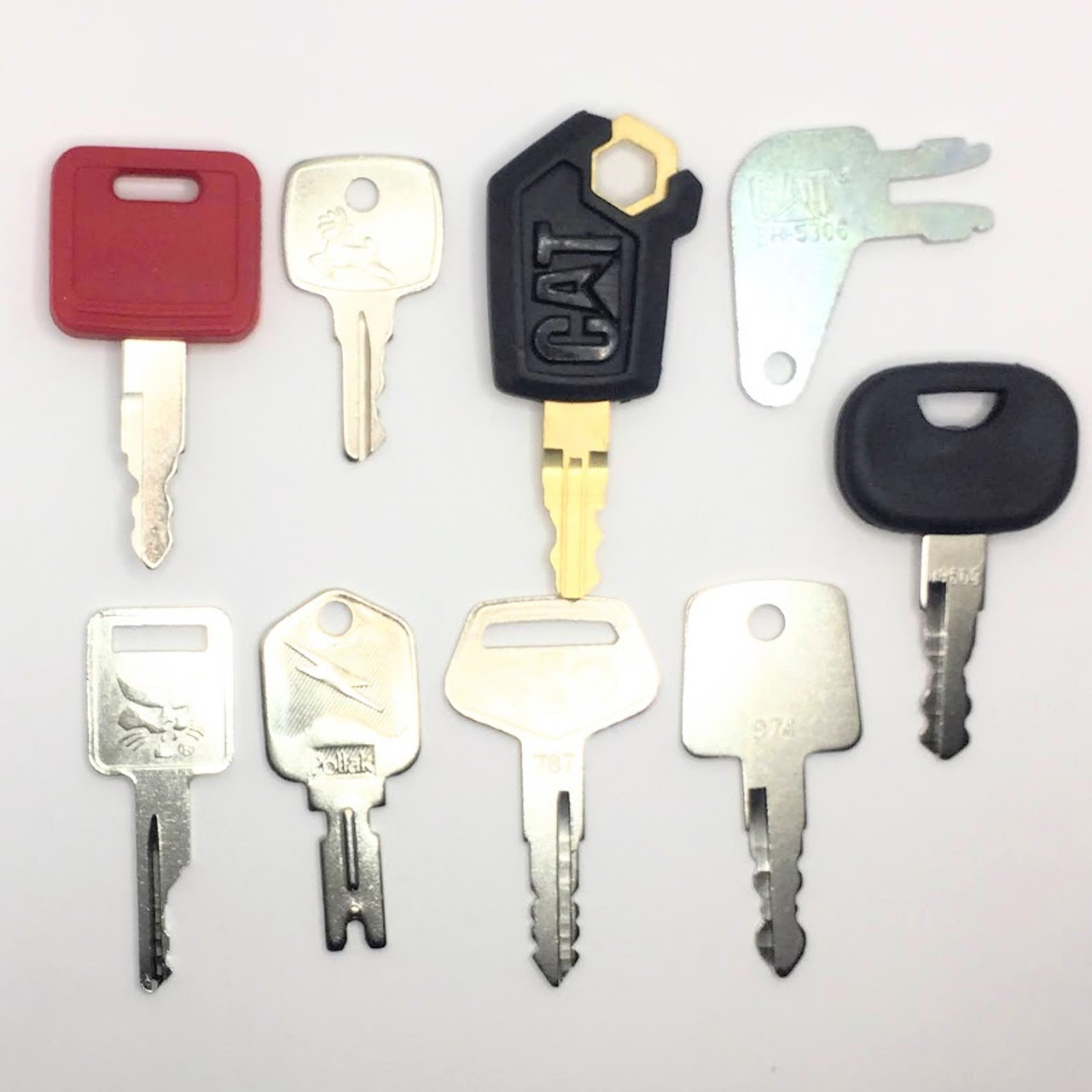 9 Pc Equipment Key Set