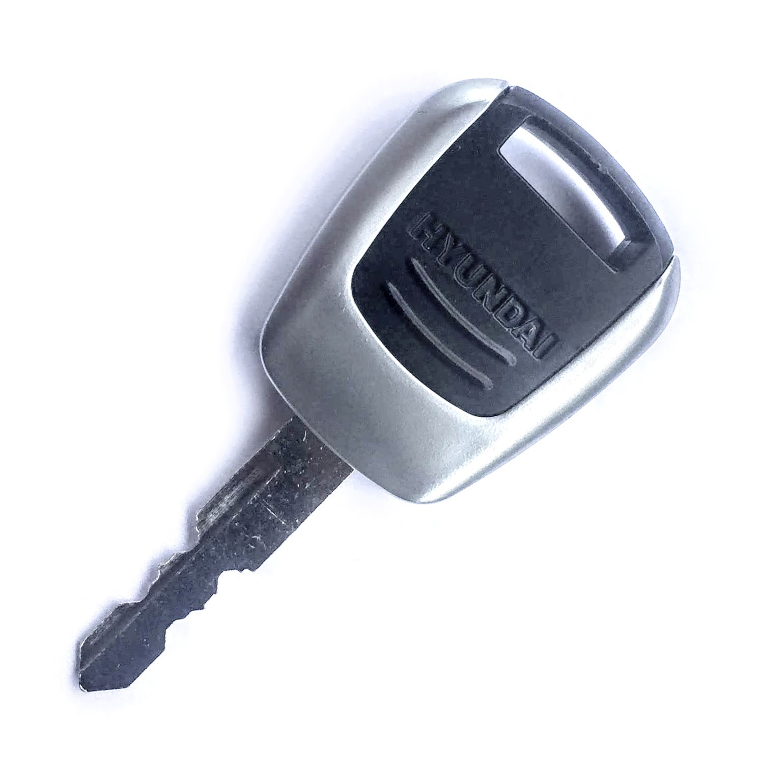 Hyundai Heavy Equipment Ignition Key 21Q4-00090 - heavyequipmentkeys.com
