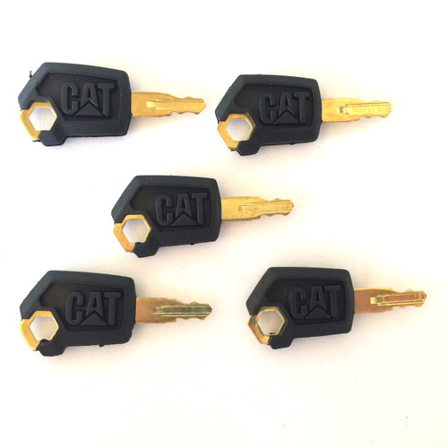 Neu 4pcs Zündschlüssel Schlüssel Ignition Key für Caterpillar CAT Raupe 5P8500