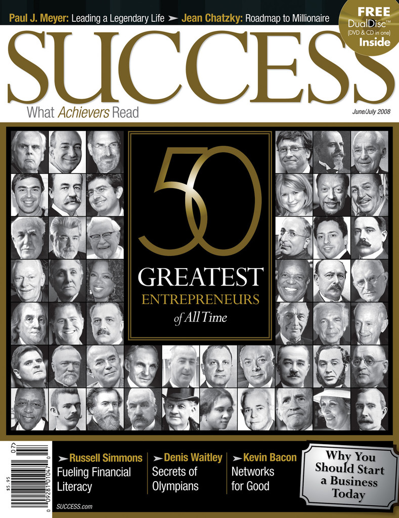 Success Magazine June/July 2008 - 50 Greatest Entrepreneurs