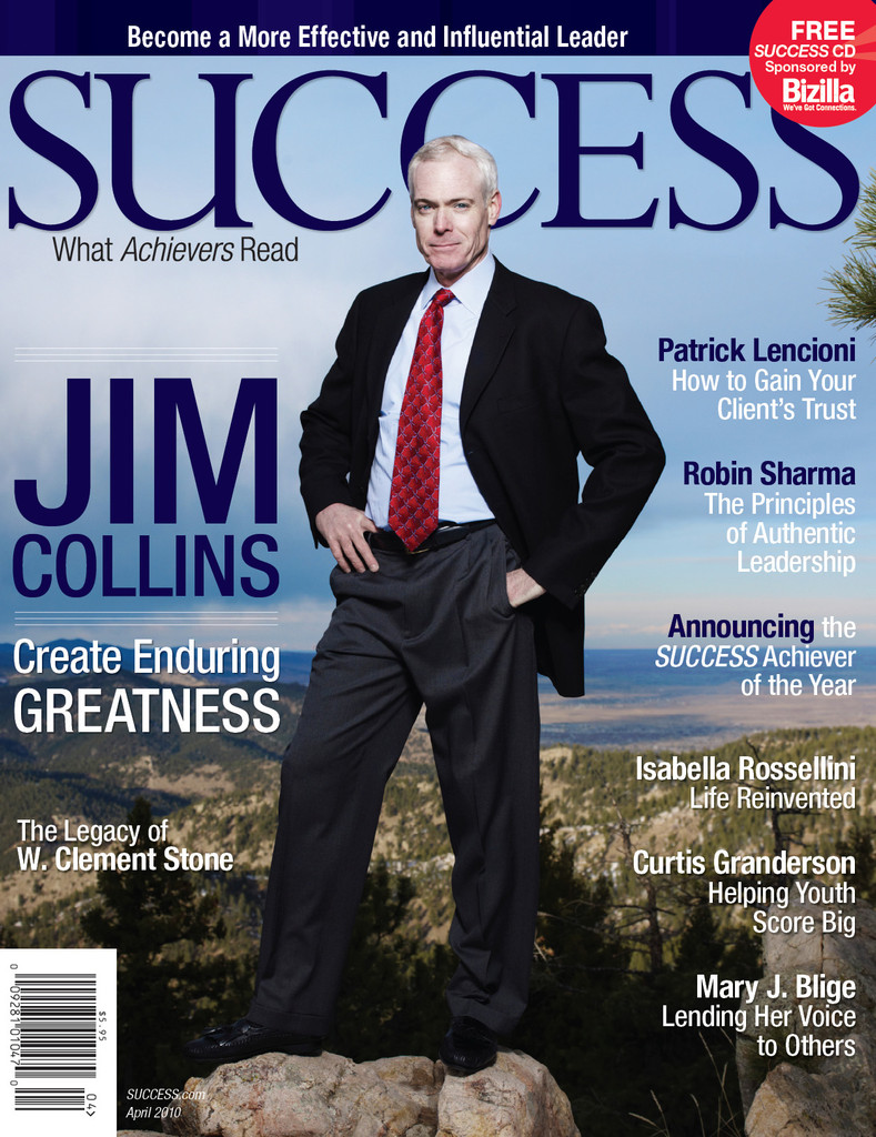 SUCCESS Magazine April 2010 - Jim Collins