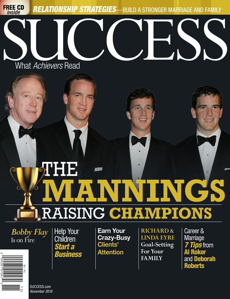 SUCCESS Magazine November 2010 - The Mannings