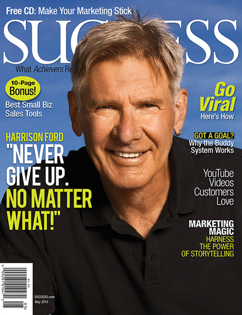 SUCCESS Magazine May 2013 - Harrison Ford