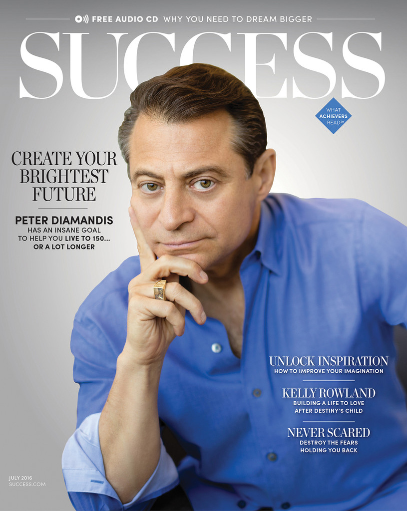 SUCCESS Magazine July 2016 - Peter Diamandis